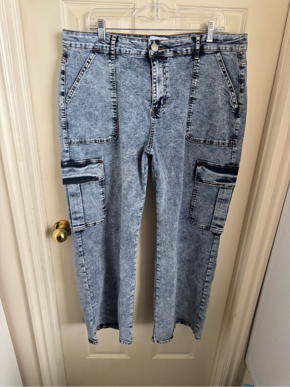 Telepatía straight leg cargo jeans